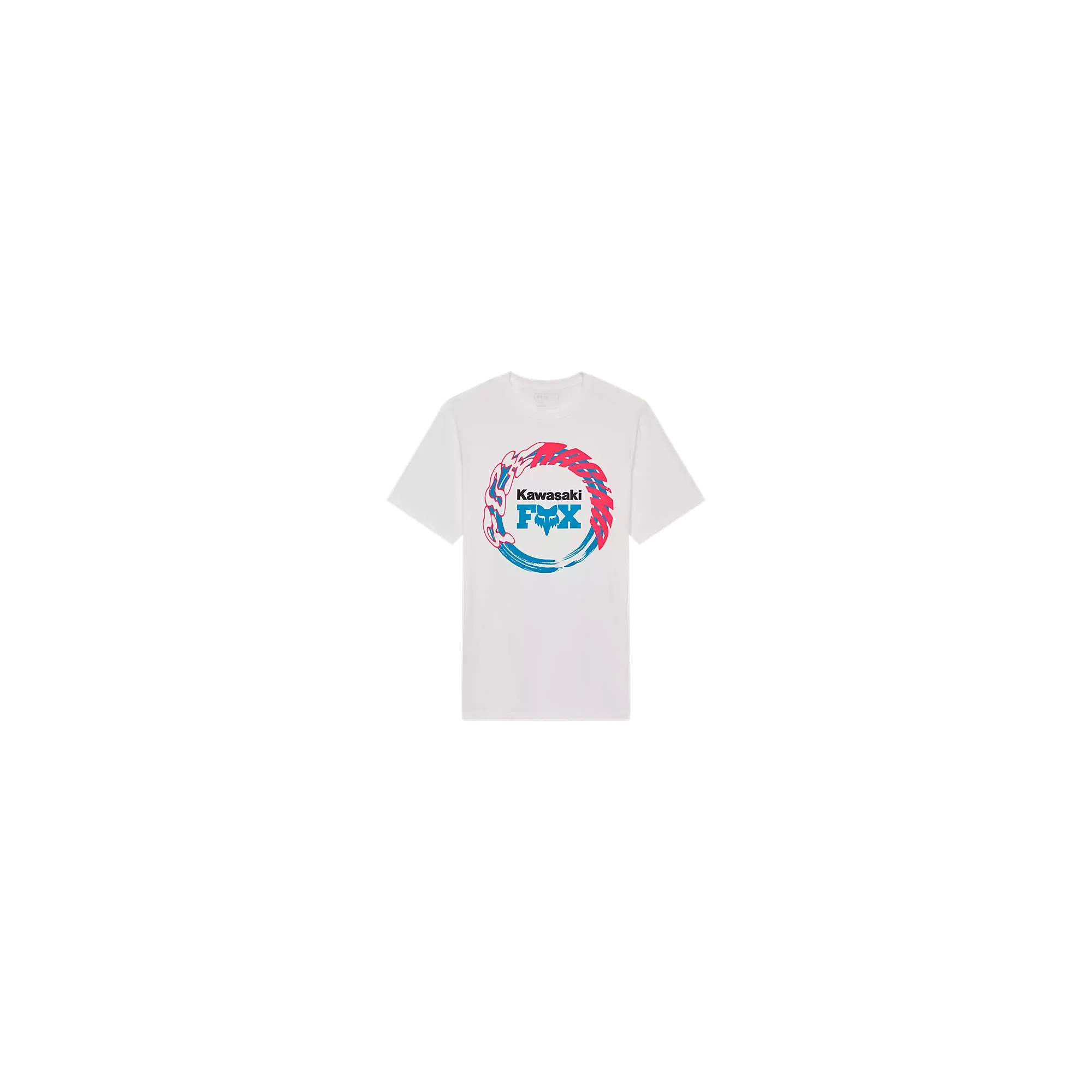 T-shirt FOX Kawasaki Bianca