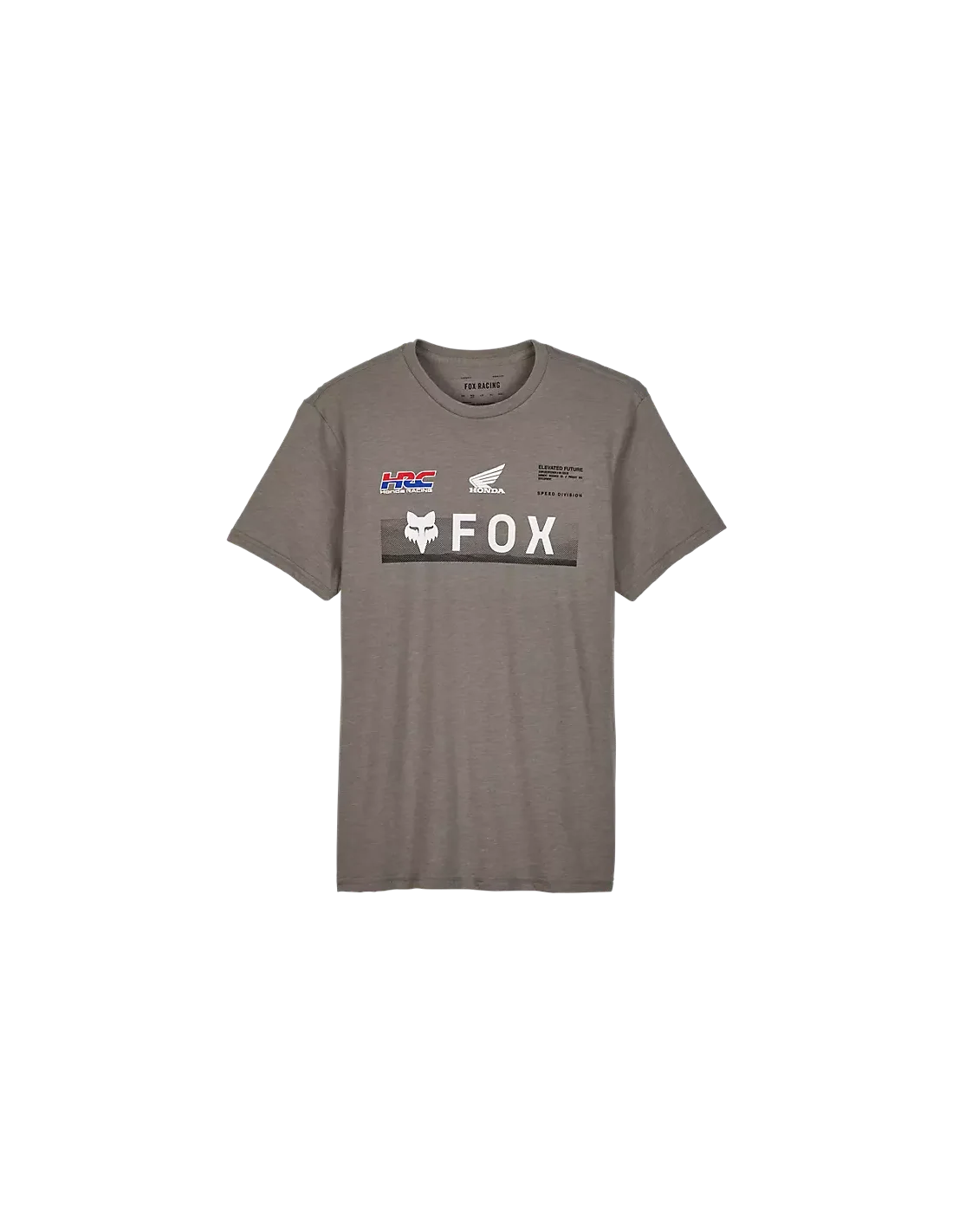 T-Shirt FOX X Honda Flame Heather Graphite