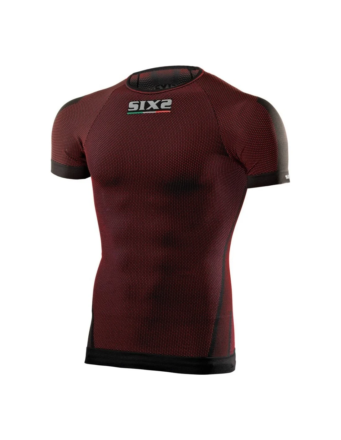T-Shirt Intima Tecnica SIXS Rosso scuro
