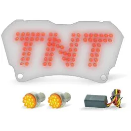 Modifica luci a led per T-Max 500 fanale posteriore e frecce