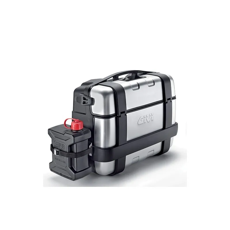 TANICA GIVI 2,5 LITRI OMOLOGATA PER IL TRASPORTO DI ACQUA, BENZINA E OLIO