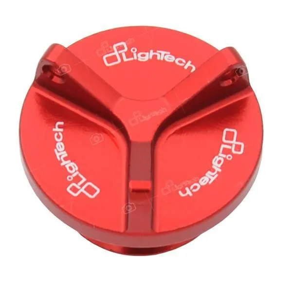 Tappo olio motore ergal Lightech OIL001NER new style (M20x1.5)