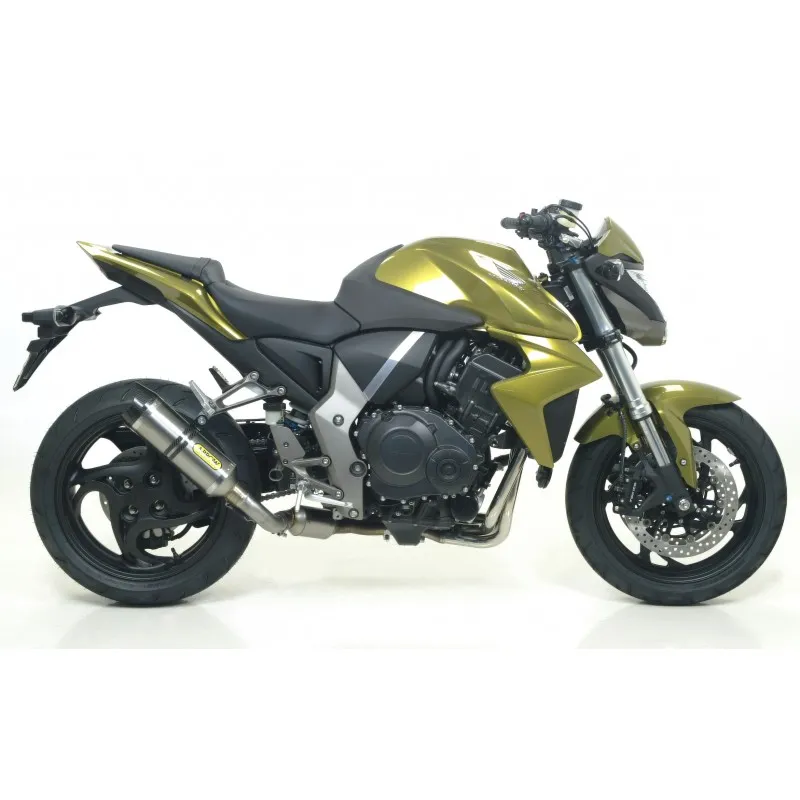 TERMINALE ARROW THUNDER HONDA CB 1000 R 2008-2010, TITANIO/CARBONIO, DEKAT