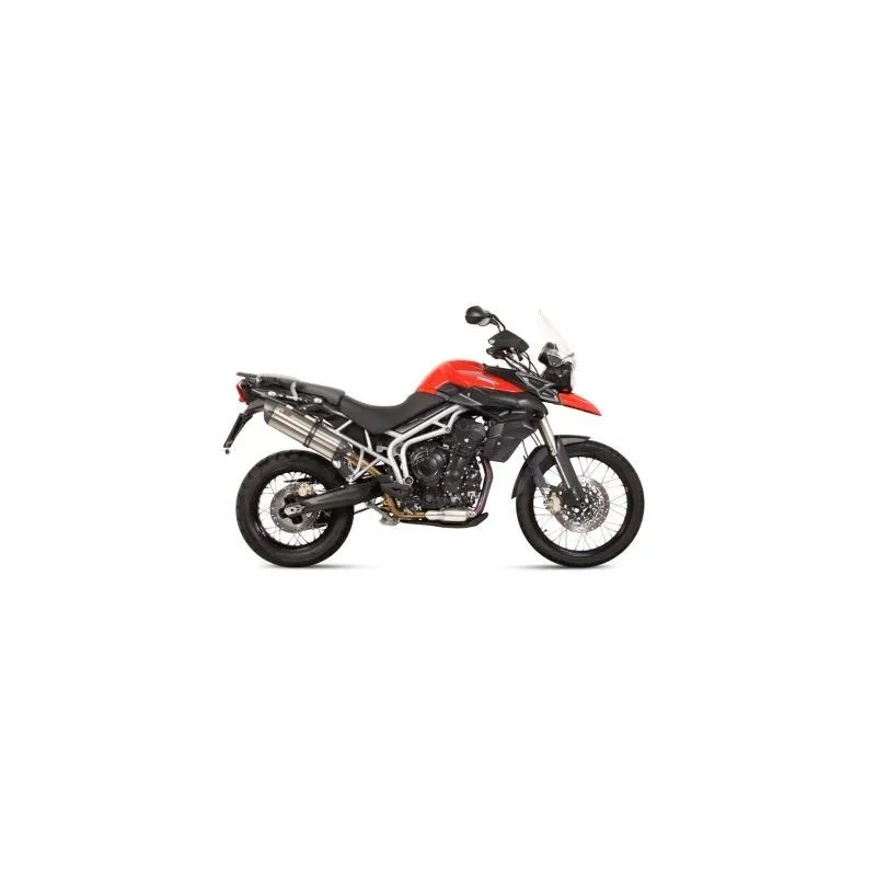 TERMINALE MIVV SUONO TRIUMPH TIGER 800 2011-2014, OMOLOGATO ACCIAIO/CARBONIO