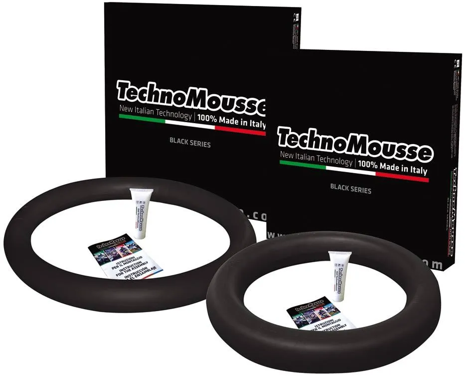 Treno Mousse TechnoMousse modello ENDURO anteriore 90/90-21 + posteriore 120/90-18 BLACK SERIES