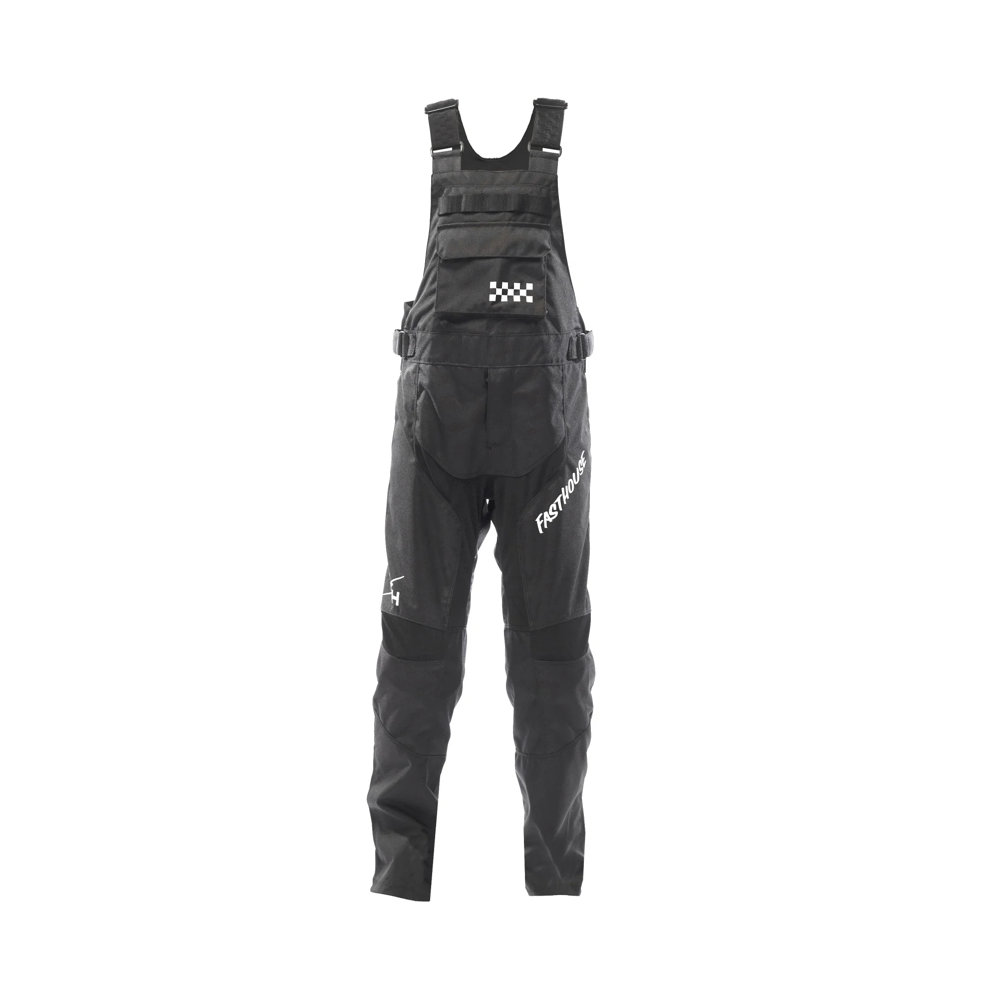 Tuta bambino Fasthouse Motorall Carbon nera