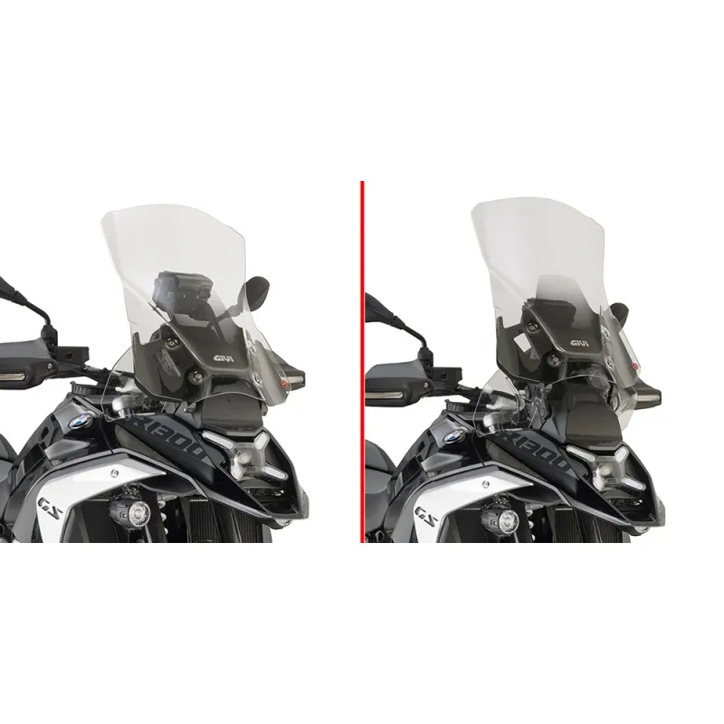 WINDSHIELD GIVI BMW R 1300 GS ADVENTURE 2025, TRANSPARENT
